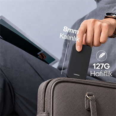 Hooma Magpulse 5 Slim 5000 mAh Powerbank Turuncu