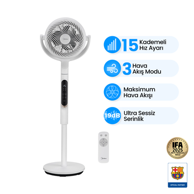 Midea Hava Sirkülasyonlu Vantilatör