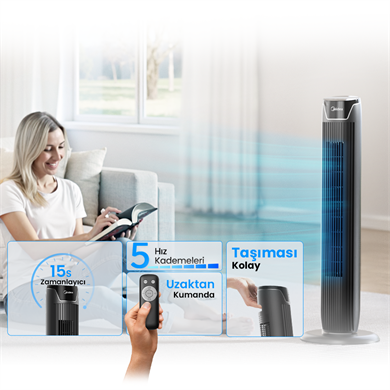 Midea Kule Tipi Vantilatör