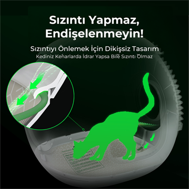 Petkit Akıllı Kedi Tuvalet Pedi (Outlet)