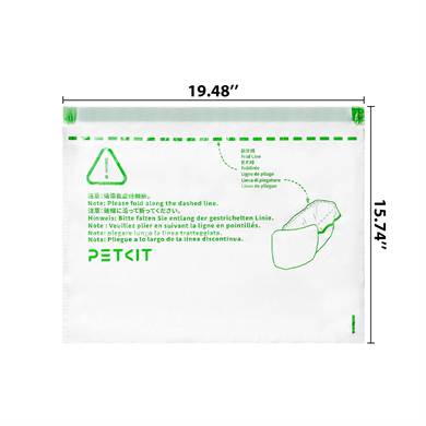 Petkit Akıllı Kedi Tuvaleti Dayanıklı Çöp Poşeti
