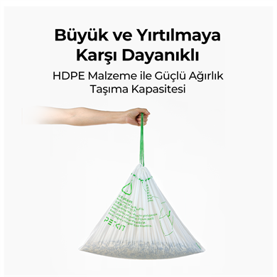 Petkit Akıllı Kedi Tuvaleti Dayanıklı Çöp Poşeti