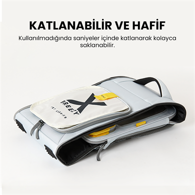 Petkit Breezy X Zone Evcil Hayvan Çantası Gri
