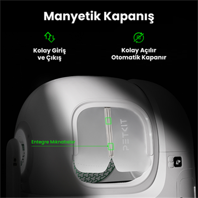 Petkit Max Pro 2 Manyetik Toz Geçirmez Perde (Outlet)