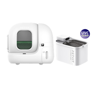 Petkit Pura Max 2 Akıllı Kedi Tuvaleti ve Eversweet Max (UVC) Su Pınarı Paketi