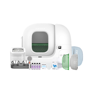 Petkit Pura Max 2 Akıllı Kedi Tuvaleti, Petkit Eversweet Solo Se Su Pınarı, Petkit Nano Metal Mama Kasesi, Erken Teşhis Karışık Kedi Kumu Ve Aksesuar Paketi