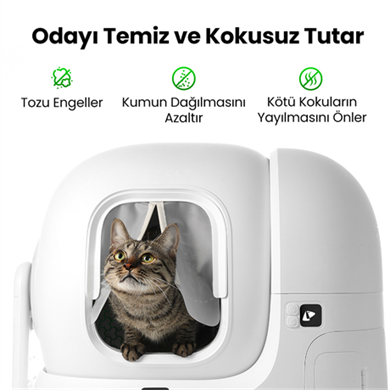 Petkit Max, Max 2 ve Max Pro Manyetik Toz Geçirmez Perde (Outlet)