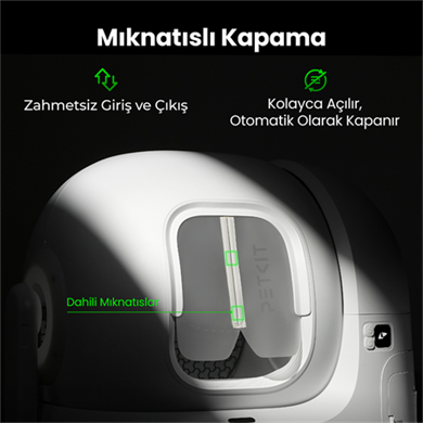Petkit Max, Max 2 ve Max Pro Manyetik Toz Geçirmez Perde (Outlet)