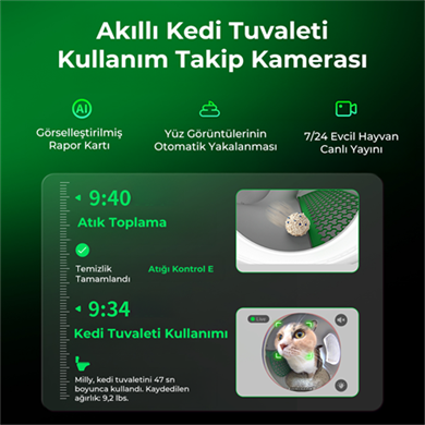 Petkit Purobot Max Pro Akıllı Kedi Tuvaleti (Outlet)
