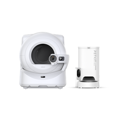 Petkit Purobot Ultra Akıllı Kedi Tuvaleti ve Yumshare Solo Kameralı Akıllı Mama Kabı Paketi