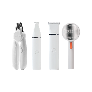 Petkit Tüy Toplayıcı Tarak 2, Ledli Kedi Tırnak Makası Pro Ve Tıraş Makinası Pro 2'si 1 Arada Paketi