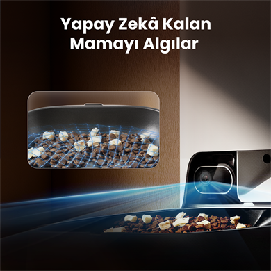 Petkit Yumshare Kameralı Çift Hazneli Akıllı Mama Kabı 2