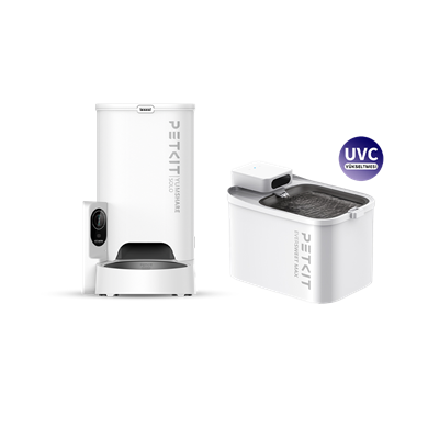 Petkit Yumshare Solo Kameralı Akıllı Mama Kabı ve Eversweet Max (UVC) Su Pınarı Paketi