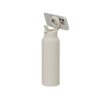 Ringo Pro Pipetli, Telefon Tutuculu Termal Çelik Termos 950 ML