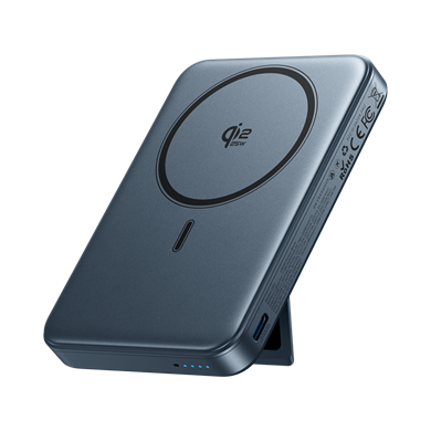 Vention 10000mAh 45W Qi2.2 Manyetik Katlanabilir Stantlı Taşınabilir Hızlı Şarjlı Powerbank Yıldız Grisi - FKU