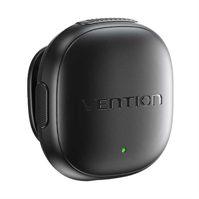 Vention  2.4GHz Kablosuz AI Gürültü Engellemeli İkili Yaka Mikrofonu 200m Siyah - NCD