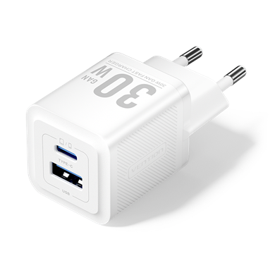 Vention 30W Gan Çift Çıkışlı Adaptör FEQ Beyaz