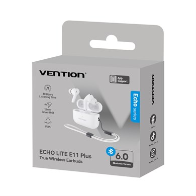Vention E11 Plus TWS Bluetooh Kulaklık Beyaz
