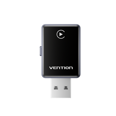 Vention Kablosuz Carplay ve Android Auto Dönüştürücü Adaptör Metal Gri - KRY
