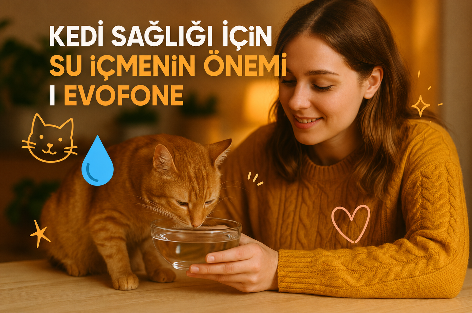 Kedi Sağlığı için Su İçmenin Önemi
