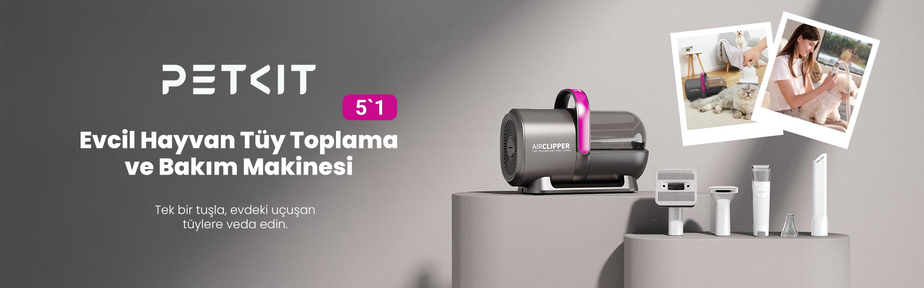 Petkit Evcil Hayvan Tüy Bakım Seti