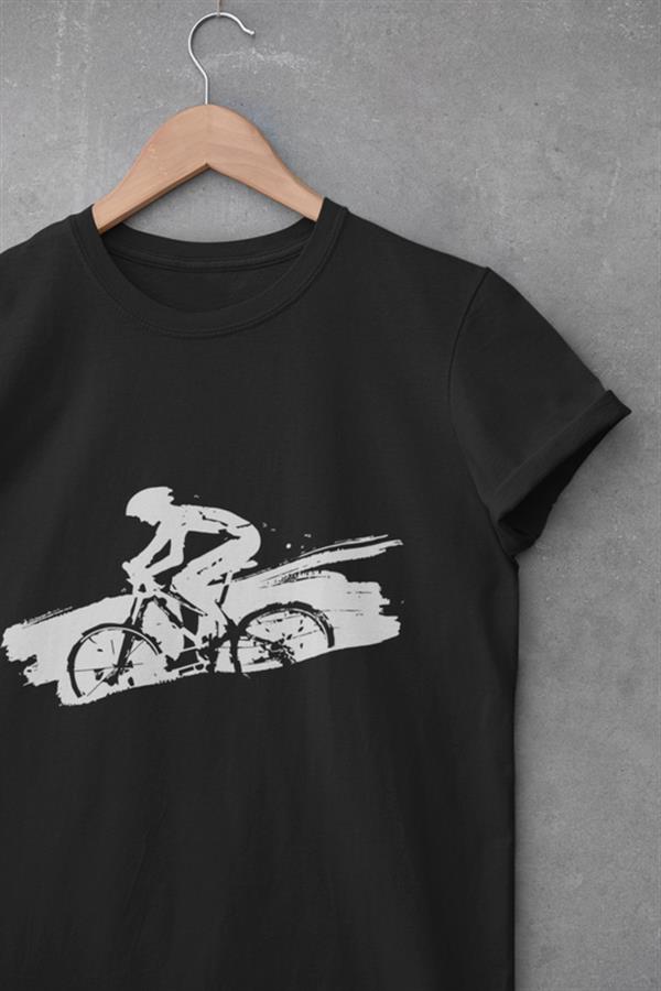 Bisiklet Severler İçin Tasarlanmış T-shirt