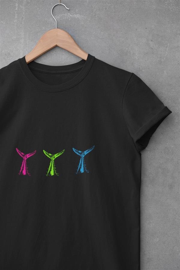 Orkinos Kuyruğu Tasarım T-shirt