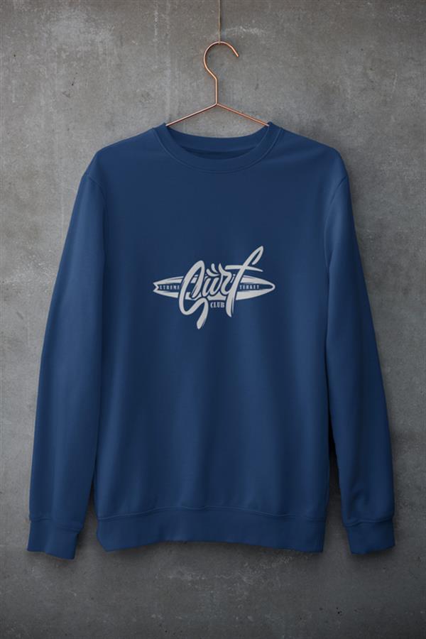 Surf Club Tasarım Sweatshirt