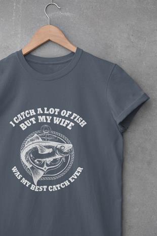 Balık Tutmayı Sevenler İçin Tasarlanmış T-shirt lll