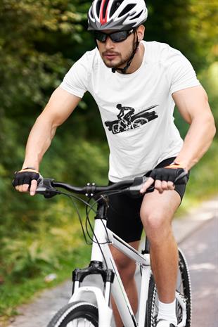 Bisiklet Severler İçin Tasarlanmış T-shirt