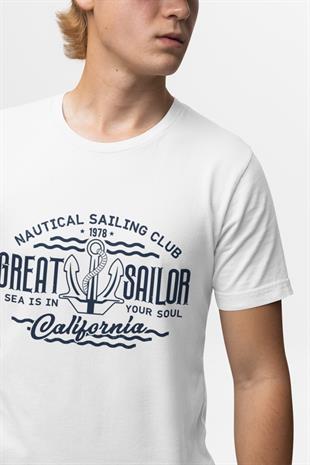 Büyük Denizci Tasarım T-shirt