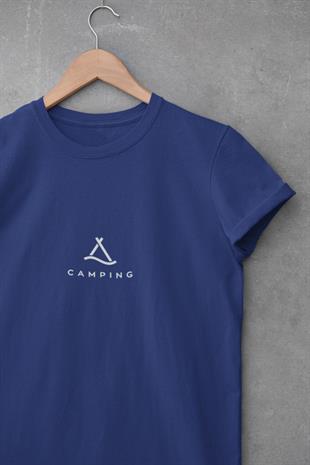 Camp Çadır Tasarım T-shirt