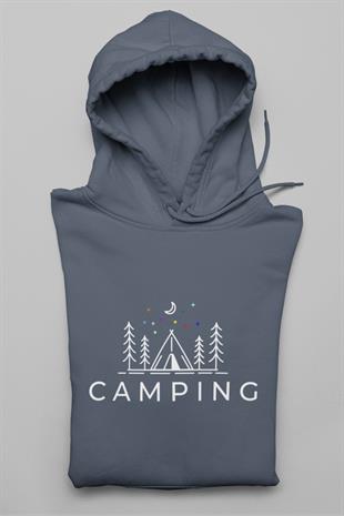 Camping Tasarım Hoodie