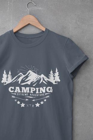 Camping Tasarım T-shirt