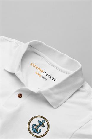 Çapa & Halat Tasarım Polo Yaka T-shirt