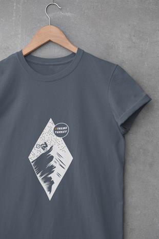 Dağ Bisikleti Tasarım T-shirt