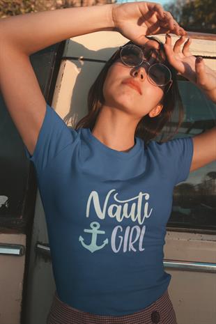 Deniz Kızı Tasarım T-shirt