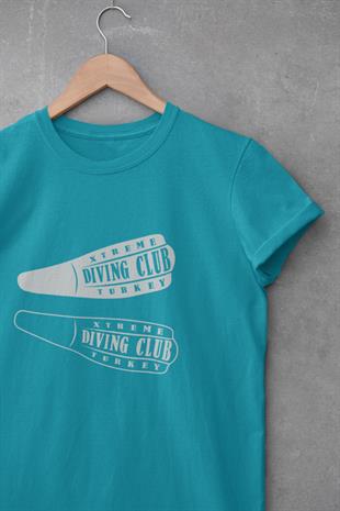 Diving Club Palet Tasarım T-shirt