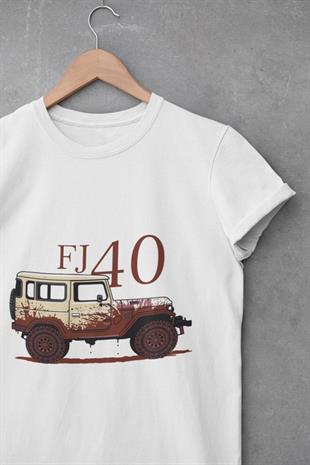 FJ40 Offroad Tasarım T-shirt