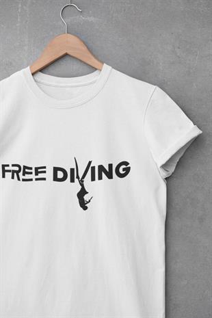 Free Diving Tasarım T-shirt