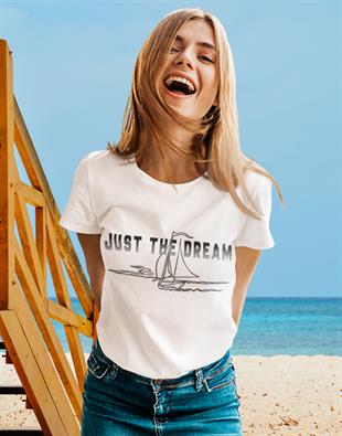 Just The Dream Tasarım Uzunkol T-shirt
