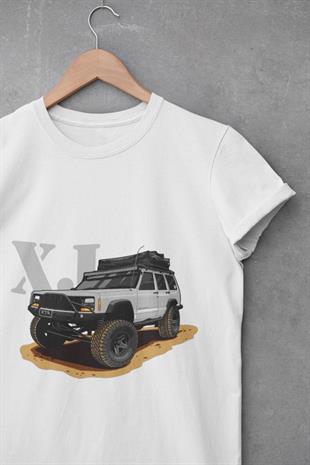 Kare Kasa XJ Jip Tasarım T-shirt