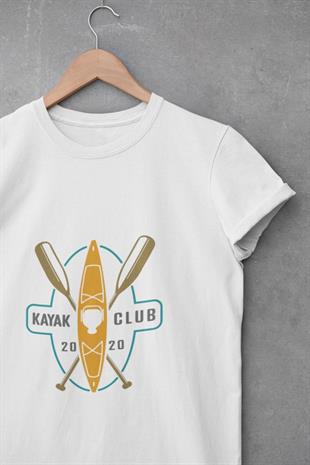 Kayak & Surf Severler İçin Tasarlanmış t-shirt