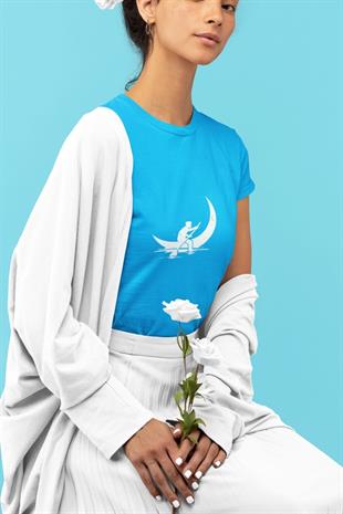 Kürek & Ay Tasarım T-shirt