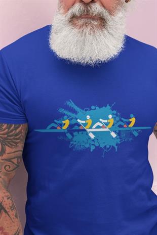 Kürek Sporu Severler İçin Tasarlanmış T-shirt