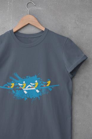 Kürek Sporu Severler İçin Tasarlanmış T-shirt