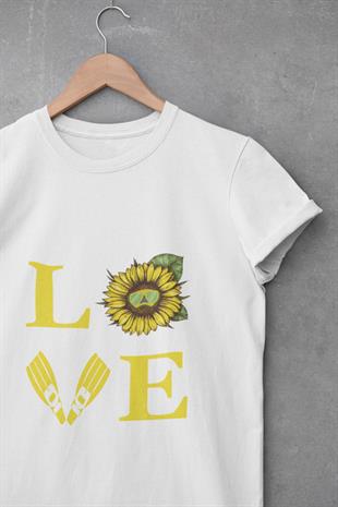 Love Dalış Tasarım T-shirt