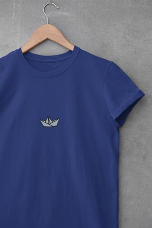 Minimal Yelken Tasarım T-shirt