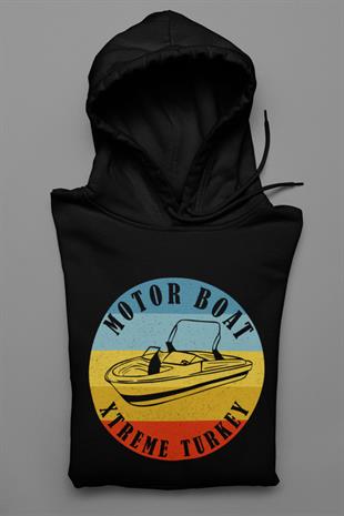 Motor Boat Tasarım Hoodie