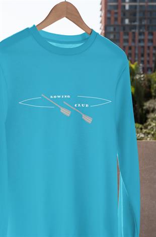 Rowing Club Tasarım Uzunkol T-shirt